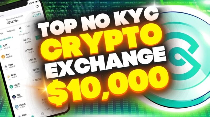 Crypto's Best Kept Secret: coinEx NO KYC Exchange