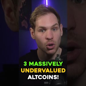 3 Massively Undervalued Altcoins for the Crypto Bullrun #shorts
